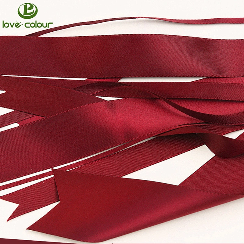 Custom locored 100% polyester personalized hot foil stamping ribbon tape