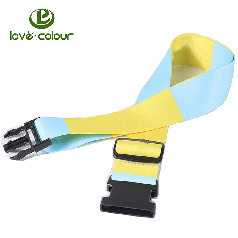 Custom Adjustable Travel Suitcase Webbing Luggage Scale Belt