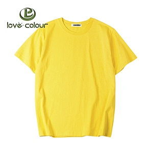 Factory Custom Grey Cotton/ Polyester T Shirt With Printing Your Own Logo Blank Men T-Shirt