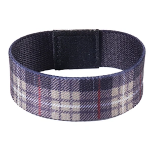 High Quality Elastic Stretch RFID Woven Polyester Wristband With Custom Logo