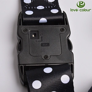Wholesale luggage belt plastic custom tsa lock