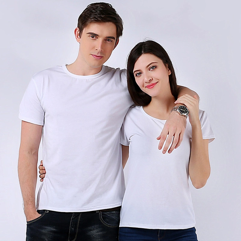 Factory Price Custom Solid Colors 100% Cotton T-Shirts For Women / Men