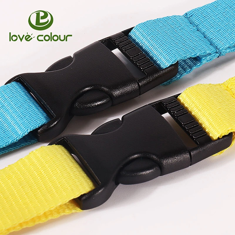 Custom 20mm/25mm/32mm/38mm/50mm Lanyard and luggage belt accessories plastic quick release snap buckle