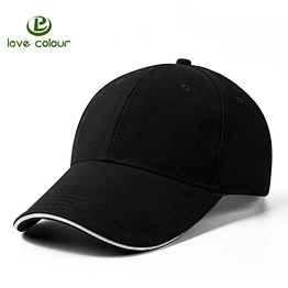 Blank custom twill cotton black dad hats 6 panel baseball caps manufacturers