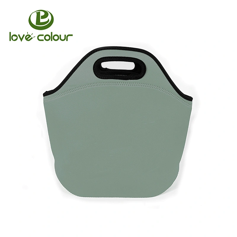 Sublimation Blank insulated Neoprene cooler Lunch Bag For Outdoor Picnic