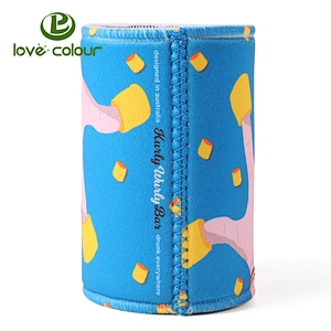 Custom Made Dye Sublimation Neoprene Stubby Holder Can Cooler Beer Bottle Sleeve