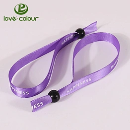 Custom Wedding favor wrist band wristband with disposable lock