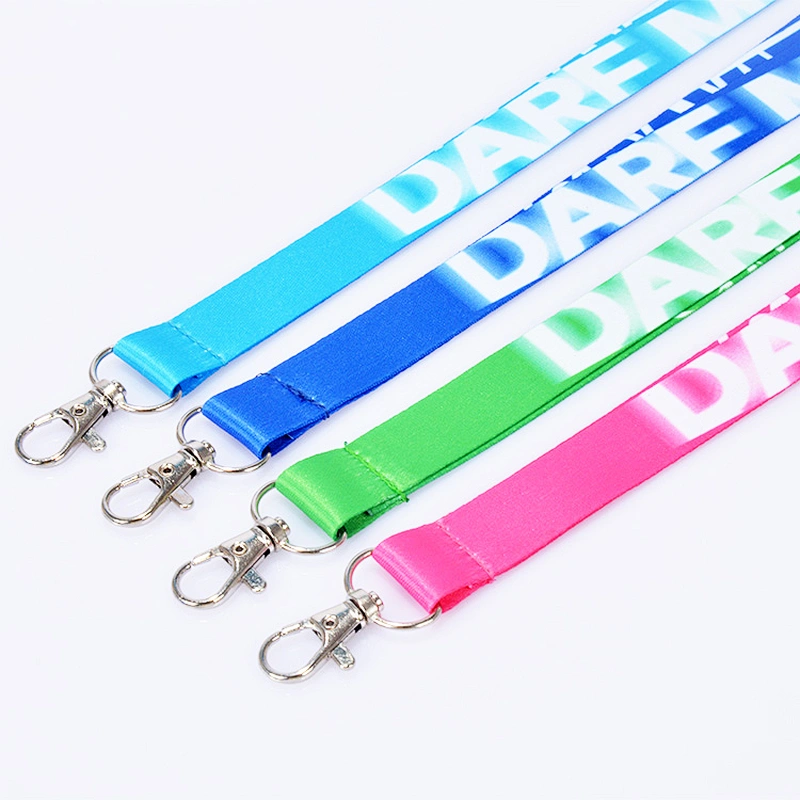 High quality Custom polyester key chain lanyard