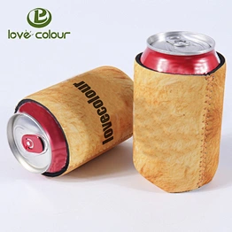 Promotional Insulated Can Cooler Sleeve Neoprene Magnetic Beer Cover