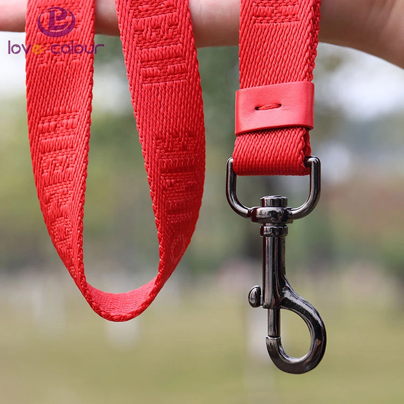 Factory Price Thick Woven Embroidered Lanyards with Customized Logo