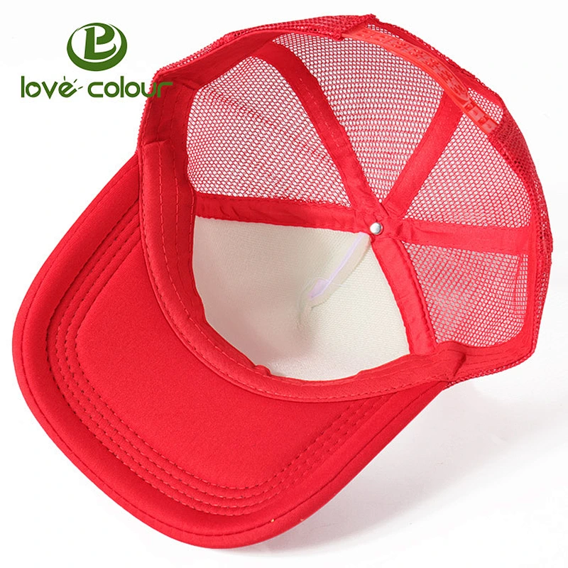 Guangzhou Manufacturer Custom Red Advertising Cap for Team