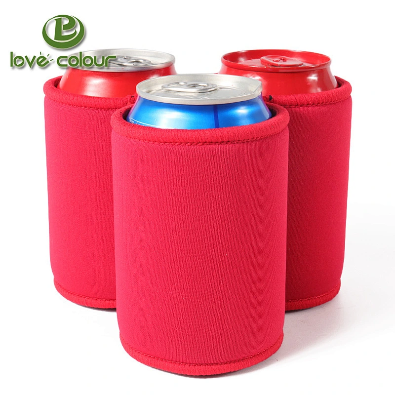 PopularCustom Neoprene Printing Beer Can Cooler Sleeve for BBQ Party