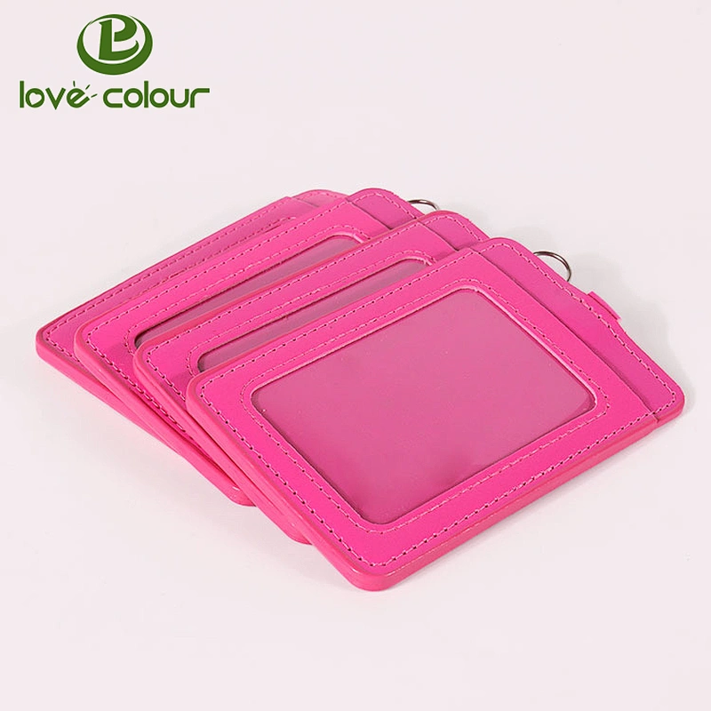 New style ID card holder with lanyards strap