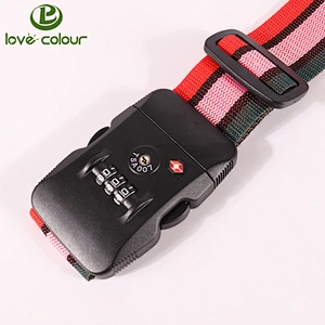 Lovecolour Hot Sale 2M Polyester TSA Lock Luggage Suitcase Belt
