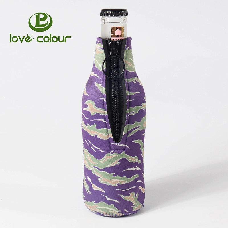 Factory price custom lovely neoprene wine bottle sleeves
