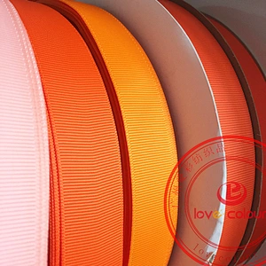 Custom printing 25mm grosgrain ribbon for christmas gift