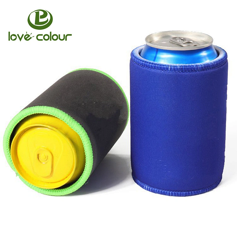 Custom neoprene can cooler beverage stubby holder drink holder can cozy