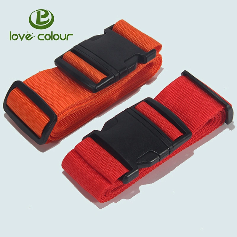 Custom Multi-color Travel Luggage Strap/Belt Suitcase Backpack Bag Strap