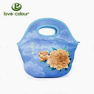 Custom Insulated Neoprene Lunch Bags Picnic Lunch Tote Bag Boxes for Kids Adults Women Men Work or Travel Use