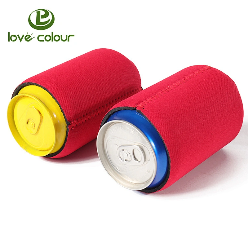 PopularCustom Neoprene Printing Beer Can Cooler Sleeve for BBQ Party