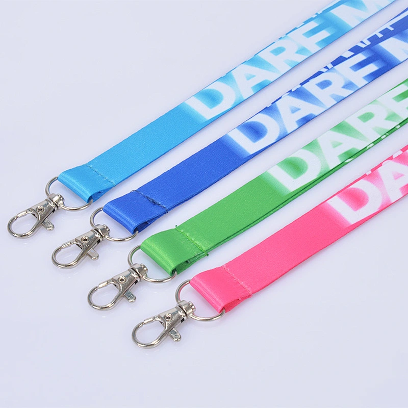 Custom Polyester Dye Sublimation Lanyard Strap