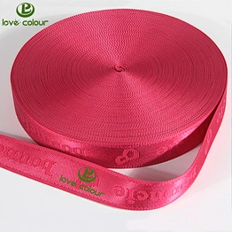 Wholesale nylon 30mm safety seat belt webbing straps with your printing