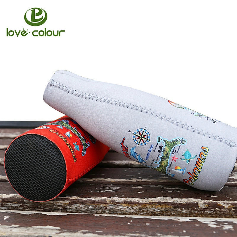Wine cooler holder with printing logo, wine glass cooler, fits 330ml bottle