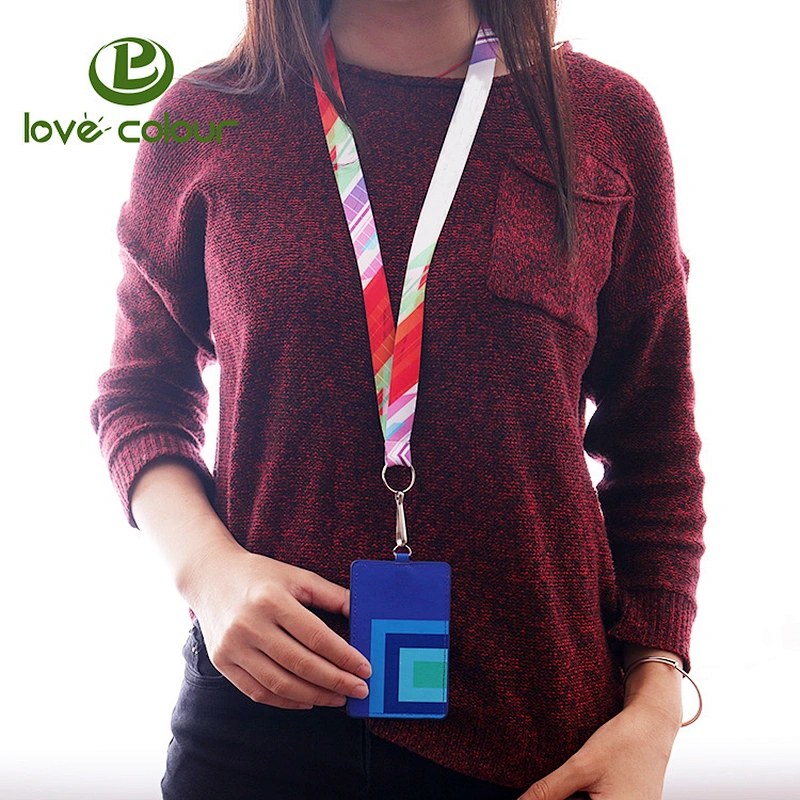 Promotional gifts custom polyester school lanyard for teenager