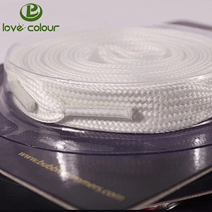 Guangzhou manufacturer customized rainbow shoelaces glow in the dark