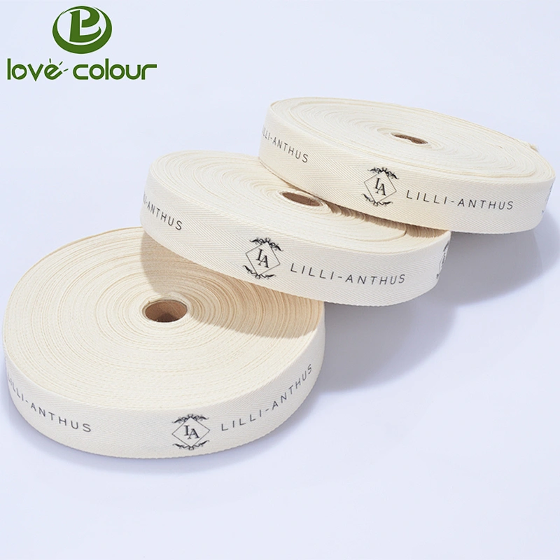Custom printed your brand white heat transfer ribbon roll