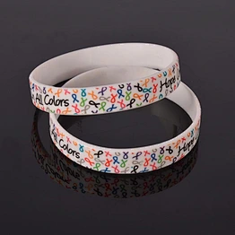 Factory custom no minimum philippine silicone wristbands