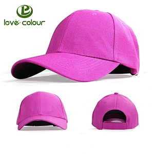 Wholesale pure color advertising baseball cap with custom LOGO