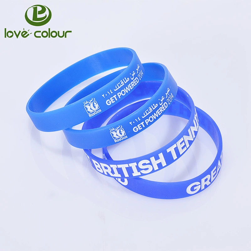 Silicone wristbands 100% waterproof and designed hard-wearing
