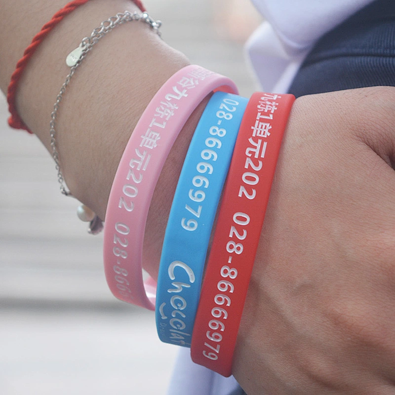 Wholesale Promotional cheapest silicone bracelets silicon wristband