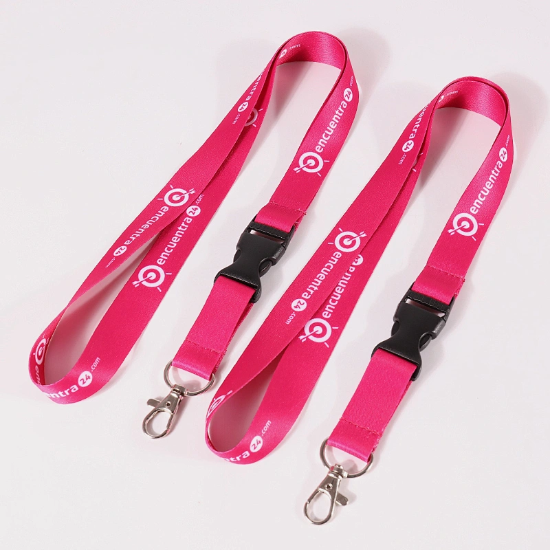 Factory directly custom different ribbon lanyards for holding id card