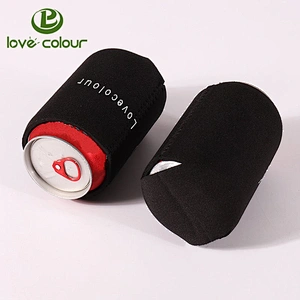 Custom Unique Can Sleeve Neoprene Collapsible Beer Bottle Cooler