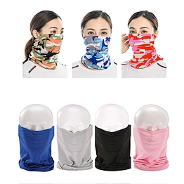 Bandana Neck Gaiter Face Scarf Anti Dust Breathable Bandanas for Outdoor Sport