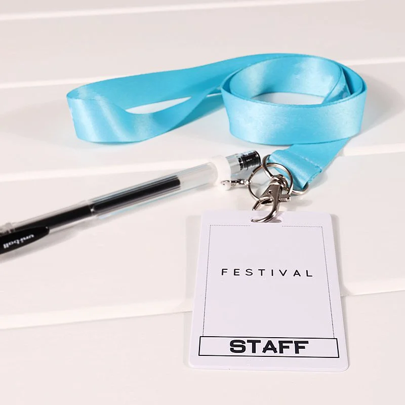 Factory Custom Polyester Sublimation Lanyard Strap With Quick Release Buckle