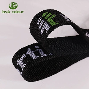 Custom 38mm nylon tube webbing with high strength for bags strap
