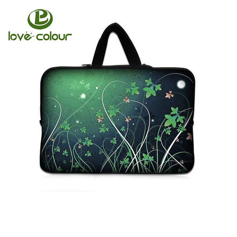 Custom Size Blue Waterproof Neoprene Notebook Laptop Sleeve Carrying Bag