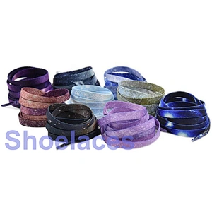 Custom Printed Shoelaces Polyester Flat Shoelace with Plastic Tips