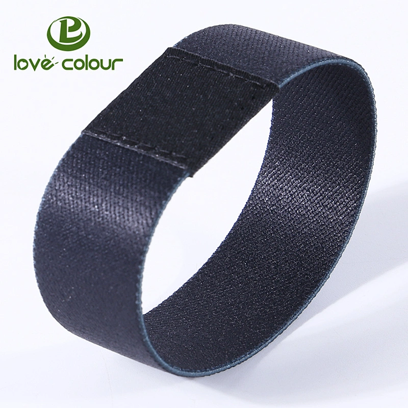 Custom DIY Elastic Wristbands Wrist bands Blue Blank Bracelets