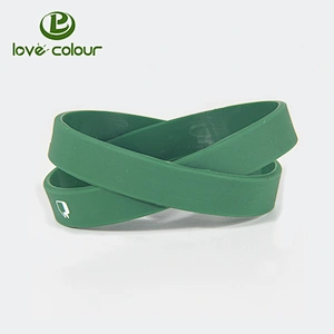 Customized soccer club silicone bracelet wristbands with logo