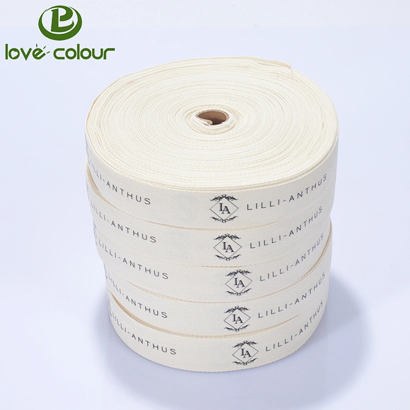 Custom printed your brand white heat transfer ribbon roll