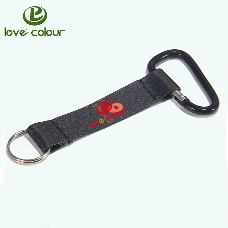 Factory cheap custom printed wrist lanyard for keys