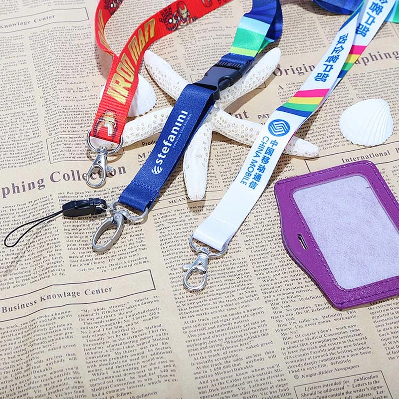High quality fashion green color leather id card badge holder