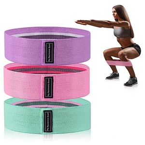 Wholesale Resistance Band Non-Slip Fabric Bands For Gym Workouts