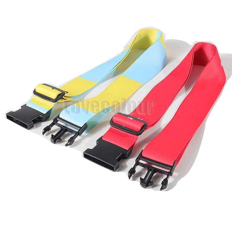 Custom Adjustable Travel Suitcase Webbing Luggage Scale Belt