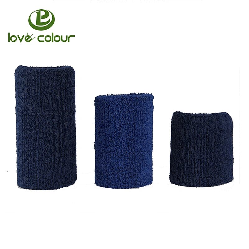 Customize logo sports sweatbands from lovecolour company