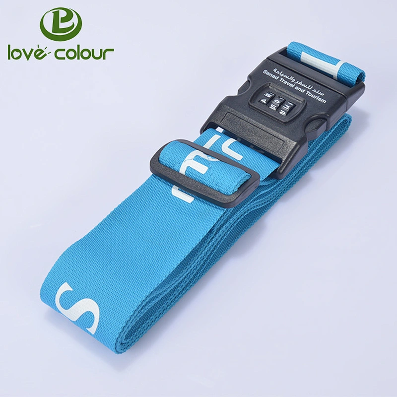 Lovecolour Custom Sublimation Printing Polyester Luggage Strap